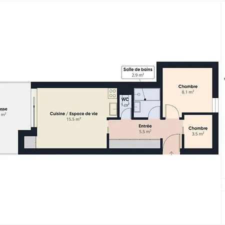 Vue Pour 2 Adultes Et 2 Enfants * سانت جيل كروا دي فيي