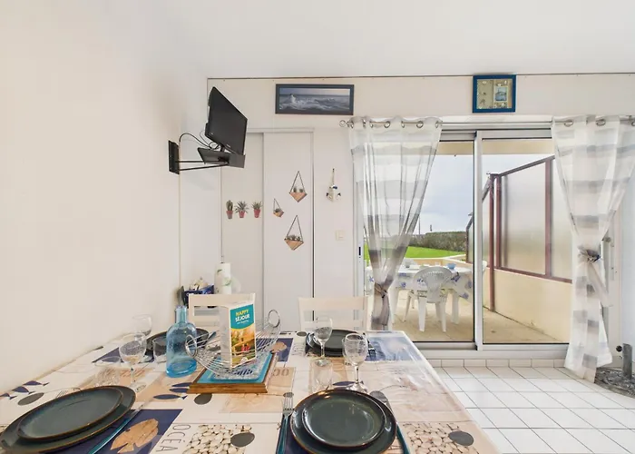 Vue Pour 2 Adultes Et 2 Enfants Lägenhet Saint-Gilles-Croix-de-Vie